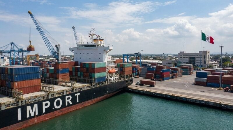 barco de importación