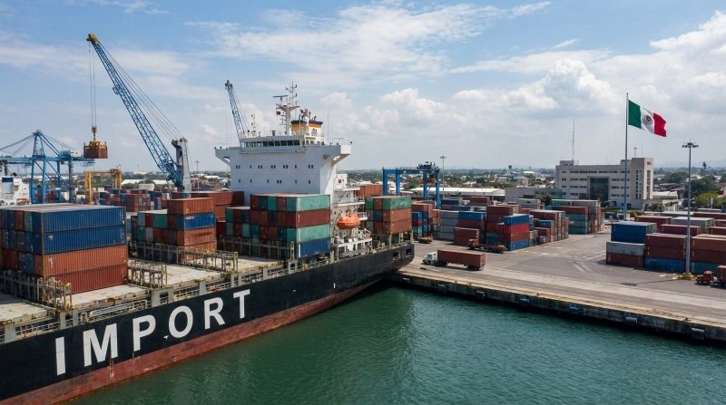 barco de importación