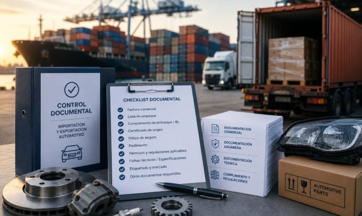 Control documental para importación