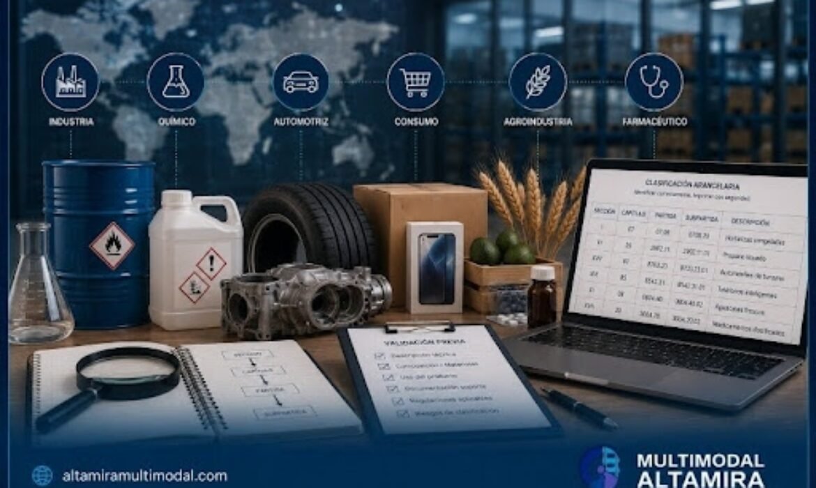 Clasificación arancelaria por industria