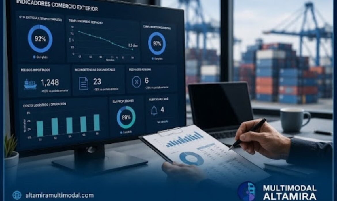 Indicadores de desempeño comercio exterior
