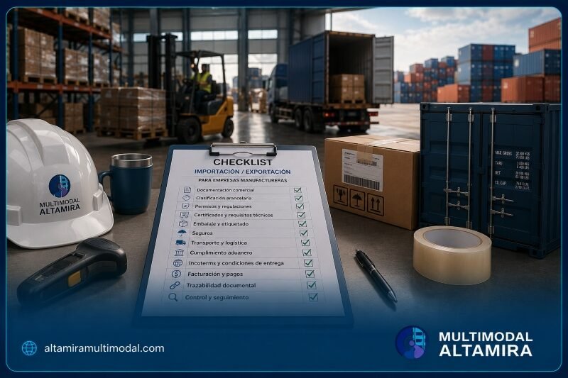 Checklist de importación