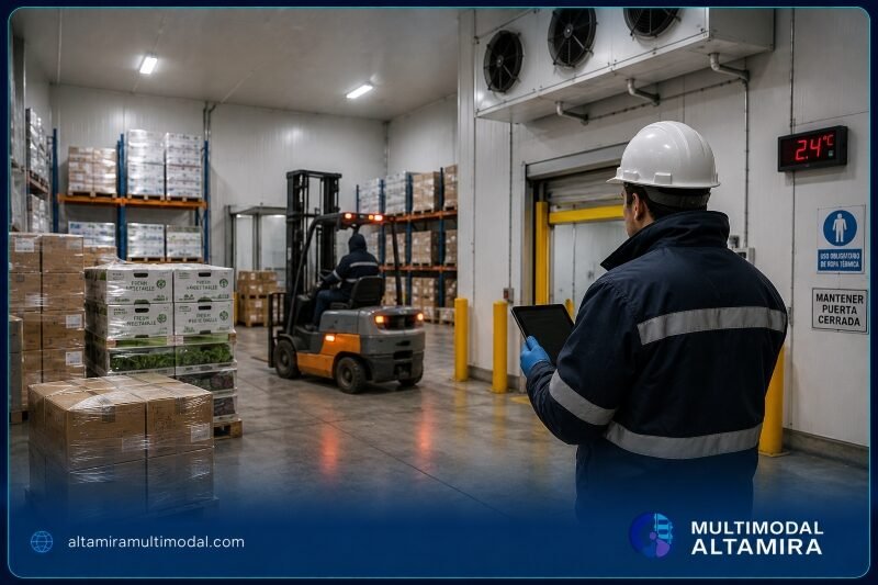 Almacén refrigerado en Altamira