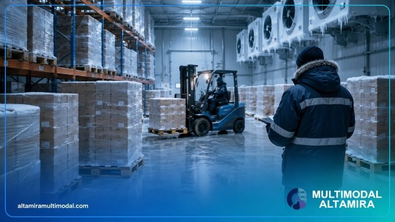 Almacén congelado en Altamira