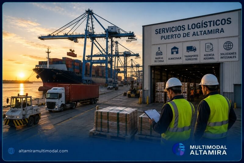 Servicios logísticos en Puerto de Altamira