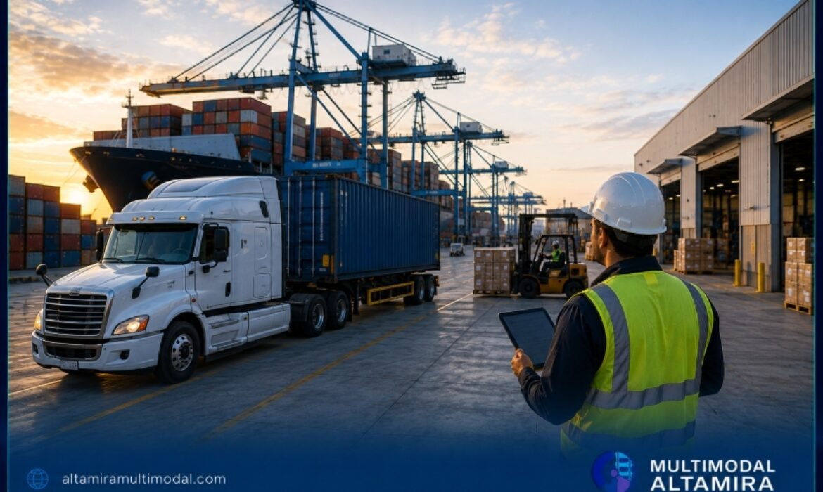 Transporte terrestre de contenedores