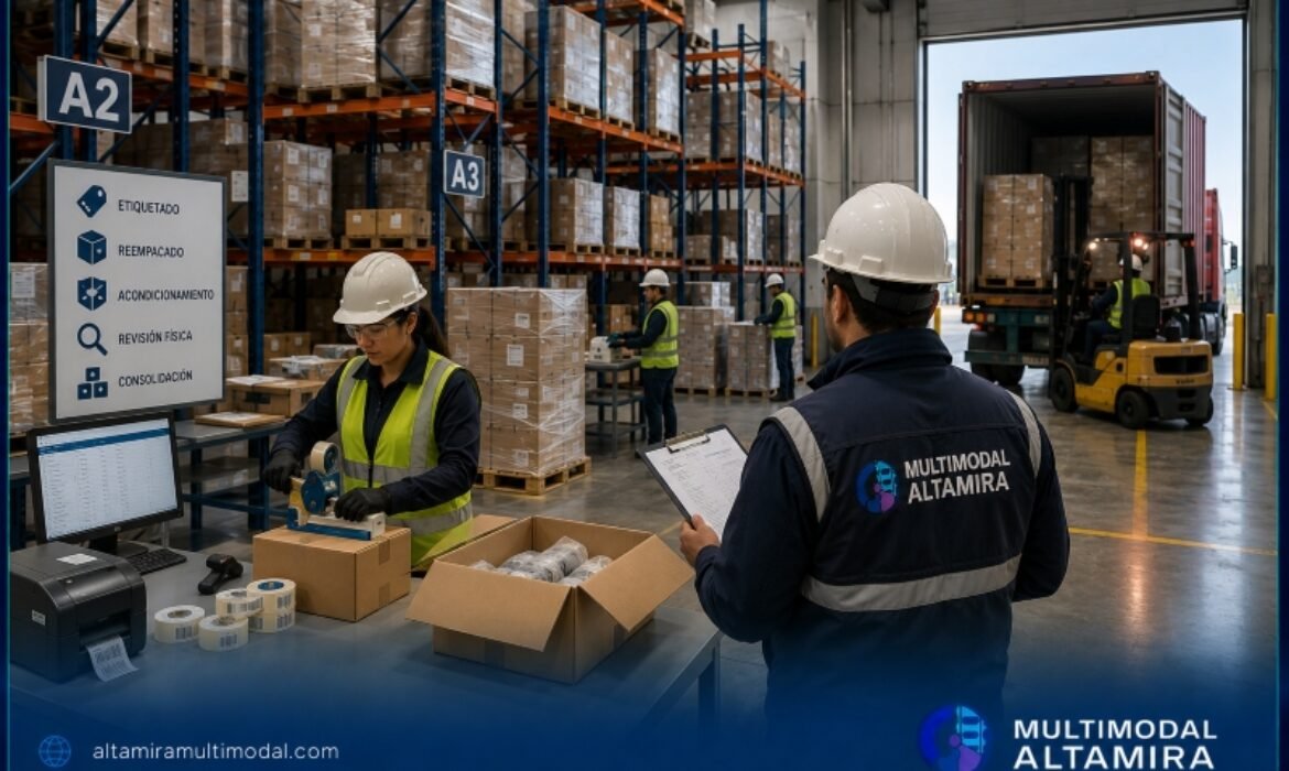 Servicios de valor agregado en recinto fiscalizado